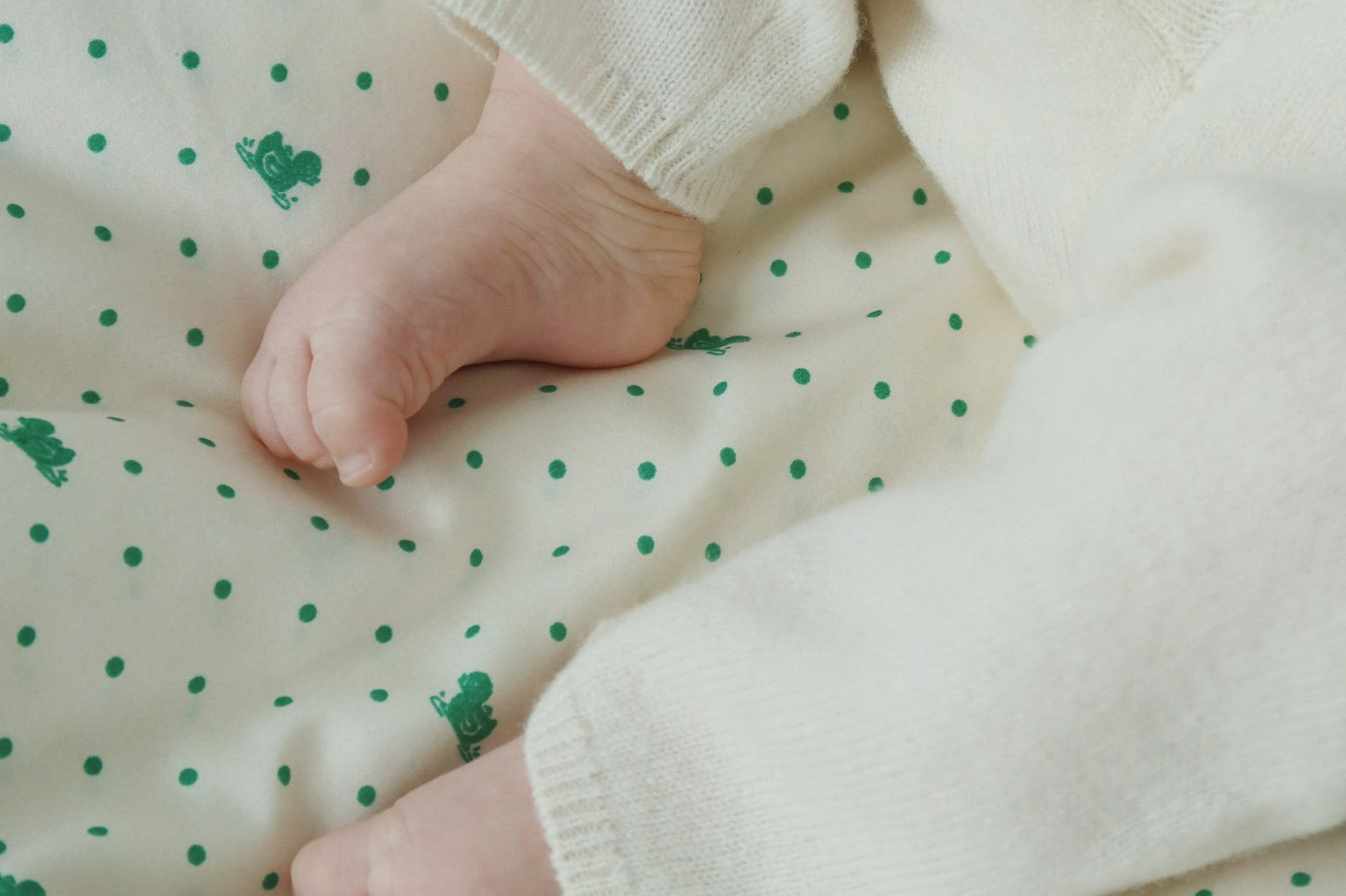 Konges Sløjd A/S BABY BEDDING lago verde