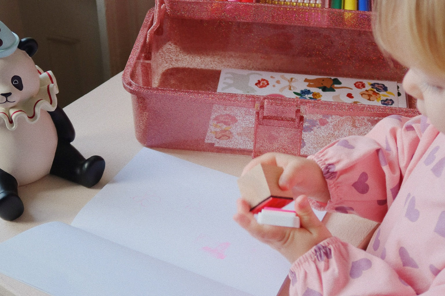 Konges Sløjd A/S CREATIVE PLAY glitter rose
