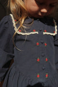 Konges Sløjd A/S WOVEN DRESSES dark navy