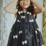Konges Sløjd A/S WOVEN DRESSES bowie night sky sequin