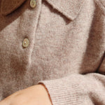 Konges Sløjd A/S KNITTED BLOUSES & VESTS oatmeal melange