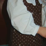 Konges Sløjd A/S WOVEN DRESSES cherry dot chocolate