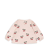 Konges Sløjd A/S JERSEY BLOUSES ma grande cerise peony