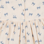 Konges Sløjd A/S WOVEN DRESSES bow bleu