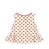 Konges Sløjd A/S WOVEN SHORT SLEEVE SHIRTS amour rouge