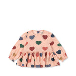 Konges Sløjd A/S WOVEN SHIRTS coeur rose coloré