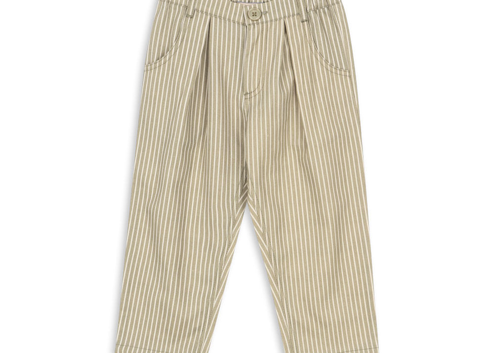 Konges Sløjd A/S WOVEN PANTS tea stripe
