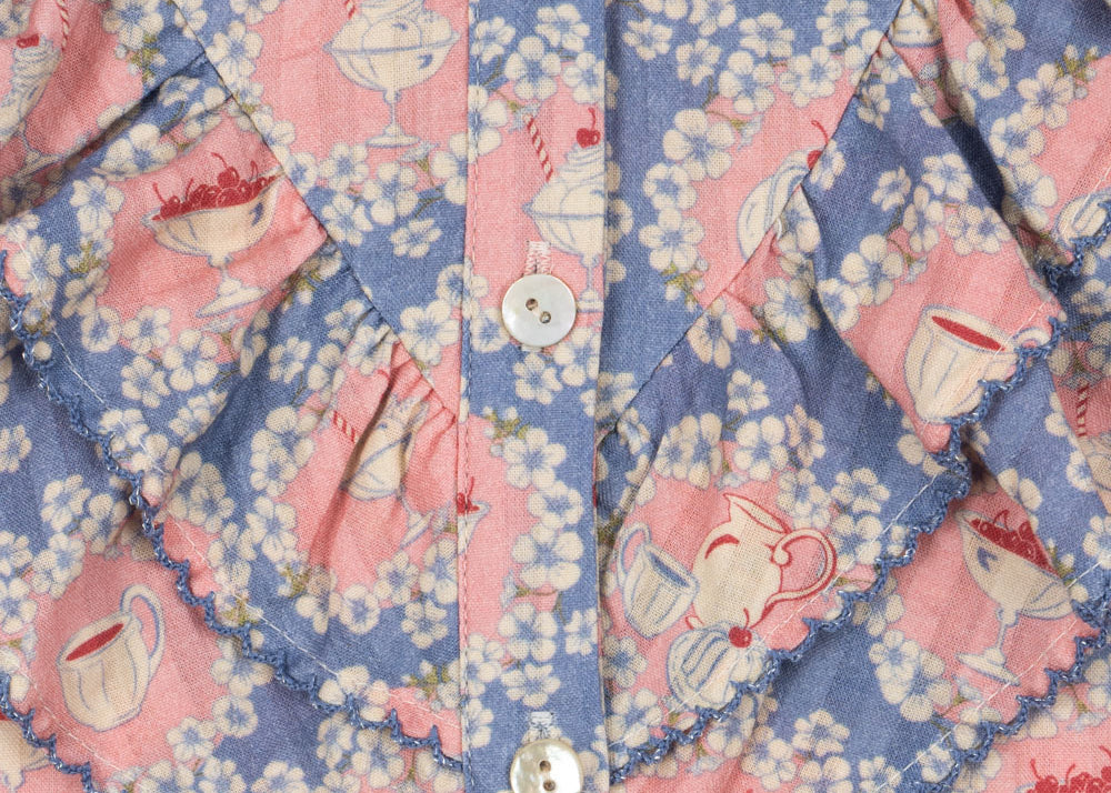 Konges Sløjd A/S WOVEN SHORT SLEEVE SHIRTS snack time