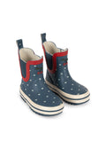 Konges Sløjd A/S RUBBER BOOTS heart blues