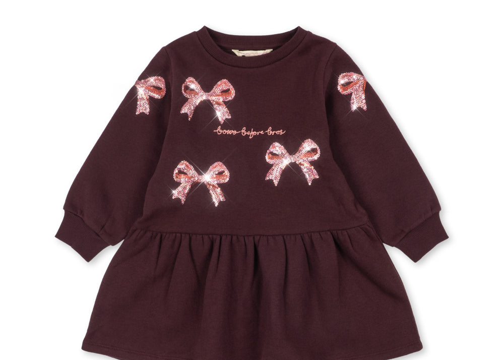 Konges Sløjd A/S JERSEY DRESSES decadent chocolate